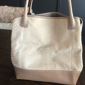 Cucinelli tote. Soft warm color palette. Hardly used!